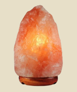 Lámpara de sal del himalaya